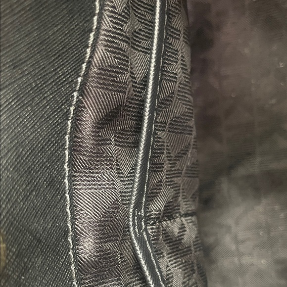 MICHAEL Michael Kors East West Hamilton Large Black Leather Tote - Picture 8 of 9